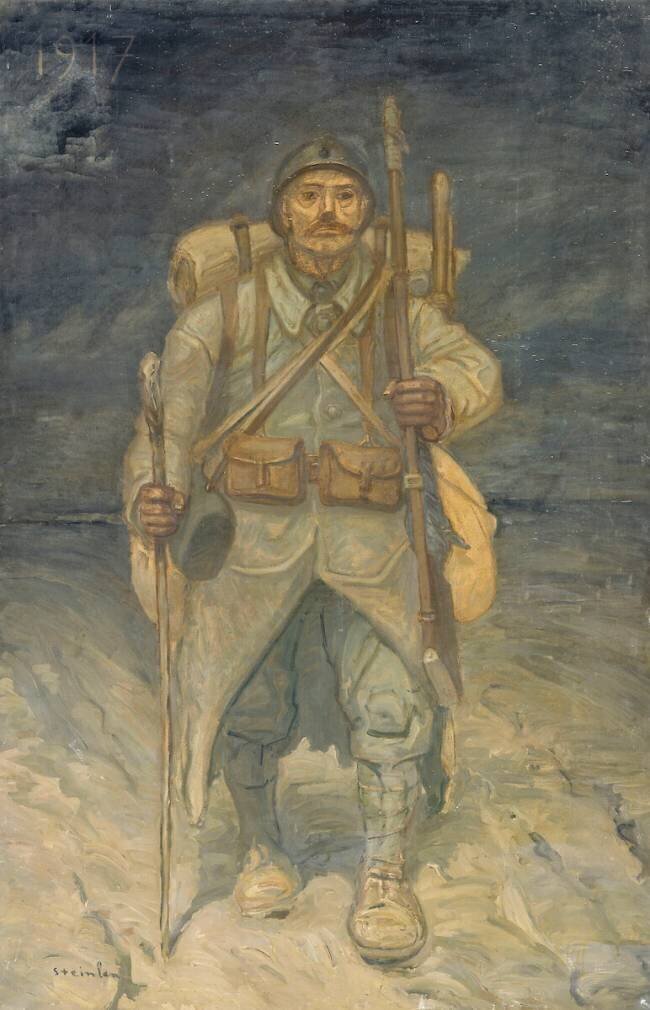Le poilu Théophile Alexandre Steinlen