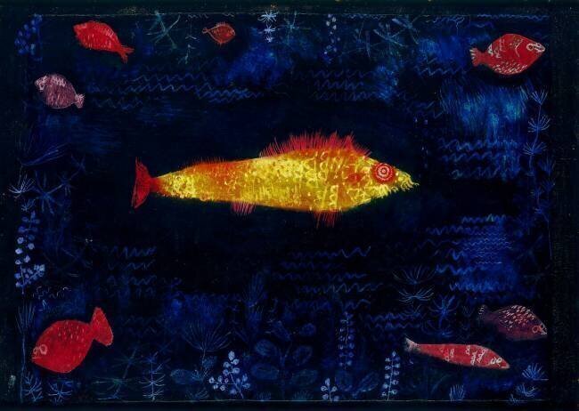 Le poisson rouge Paul Klee