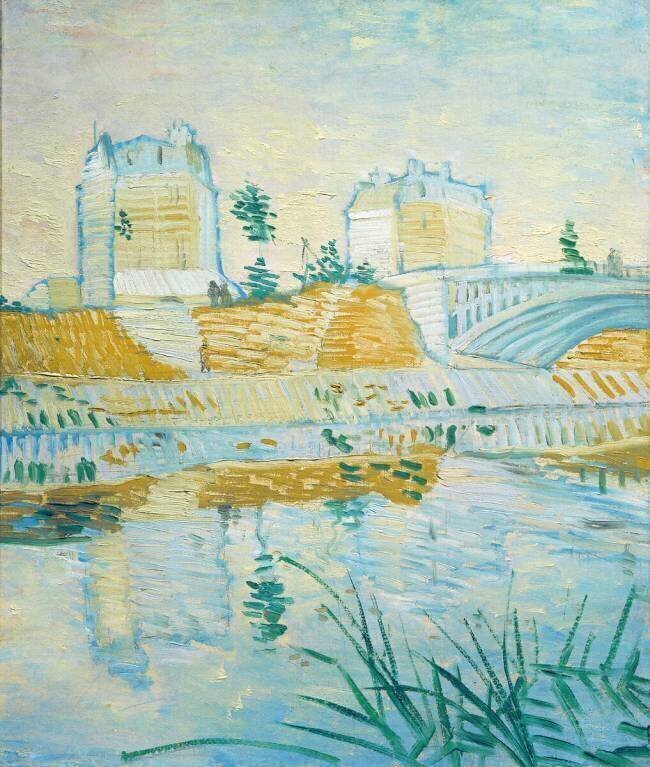 Le Pont de Clichy Vincent van Gogh