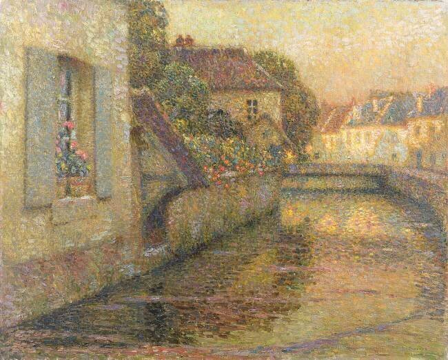 Le pont de Gisors Henri Le Sidaner