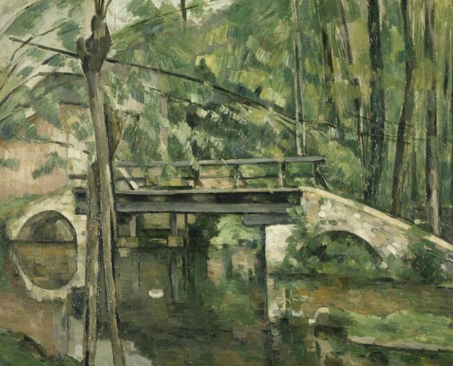 Le Pont de Maincy, près de Melun Paul Cézanne