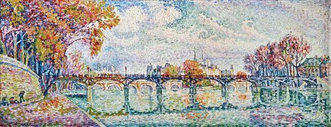 Le Pont des Arts, Paris Paul Signac