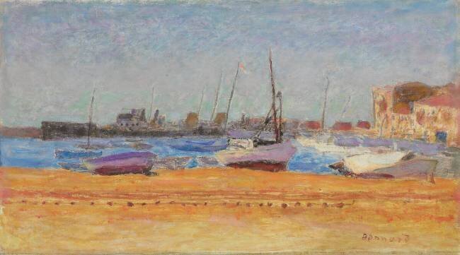 Le port de Cannes Pierre Bonnard