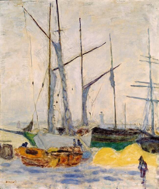 Le port de Cannes Pierre Bonnard