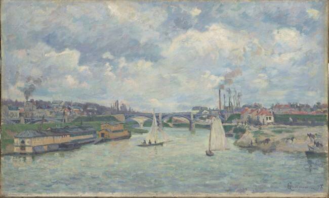 Le port de Charenton Armand Guillaumin