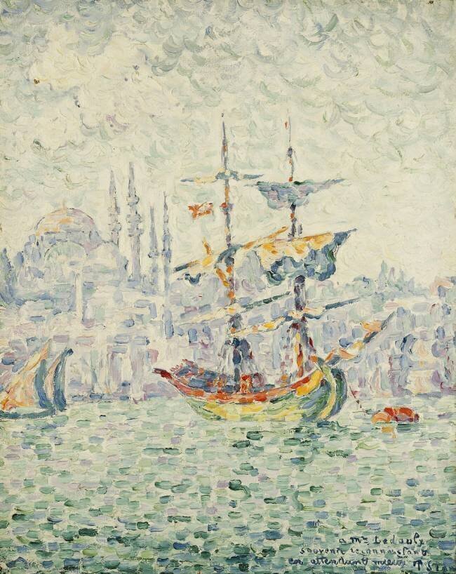 Le Port de Constantinople Paul Signac