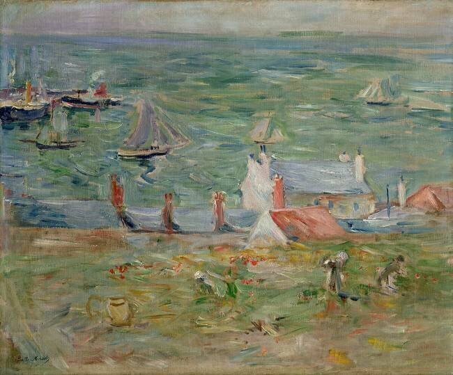 Le port de Gorey sur Jersey Berthe Morisot