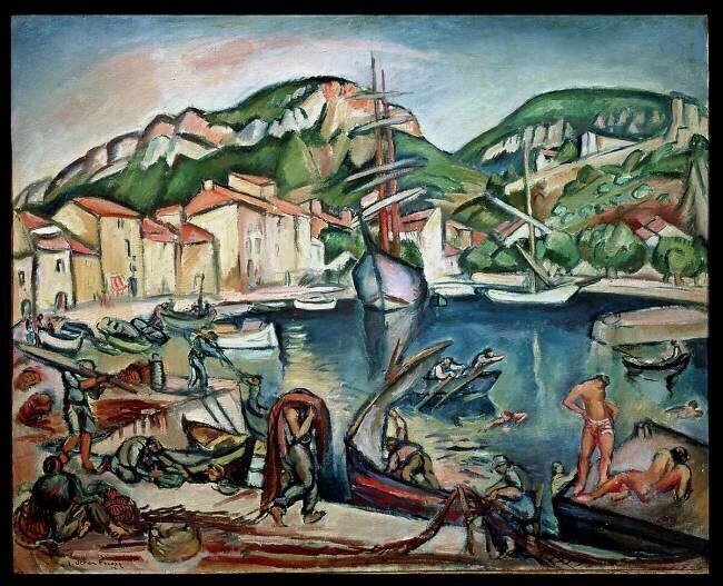 Le Port de la Ciotat Achille Emile Othon Friesz