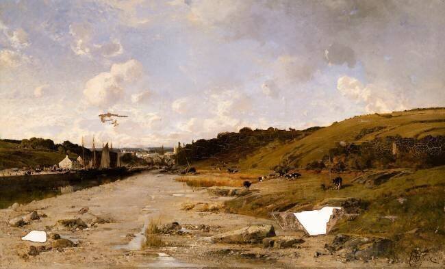Le port de Pont-Aven Alexandre Defaux