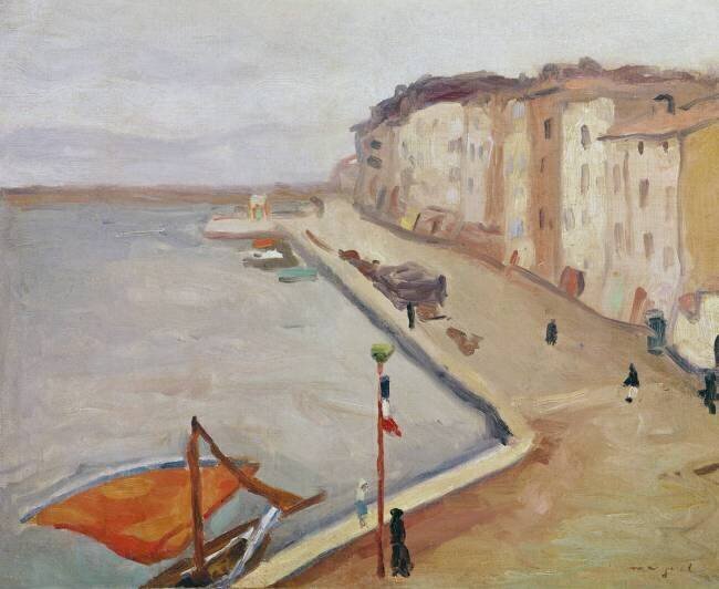 Le Port de Saint-Tropez Albert Marquet