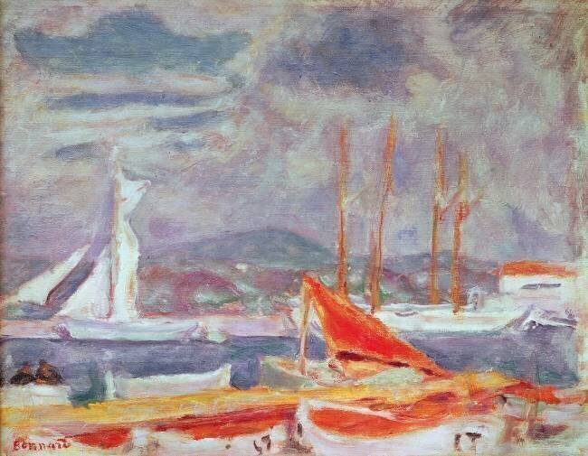 Le port de Saint-Tropez Pierre Bonnard
