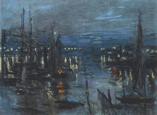 Le port du Havre Claude Monet