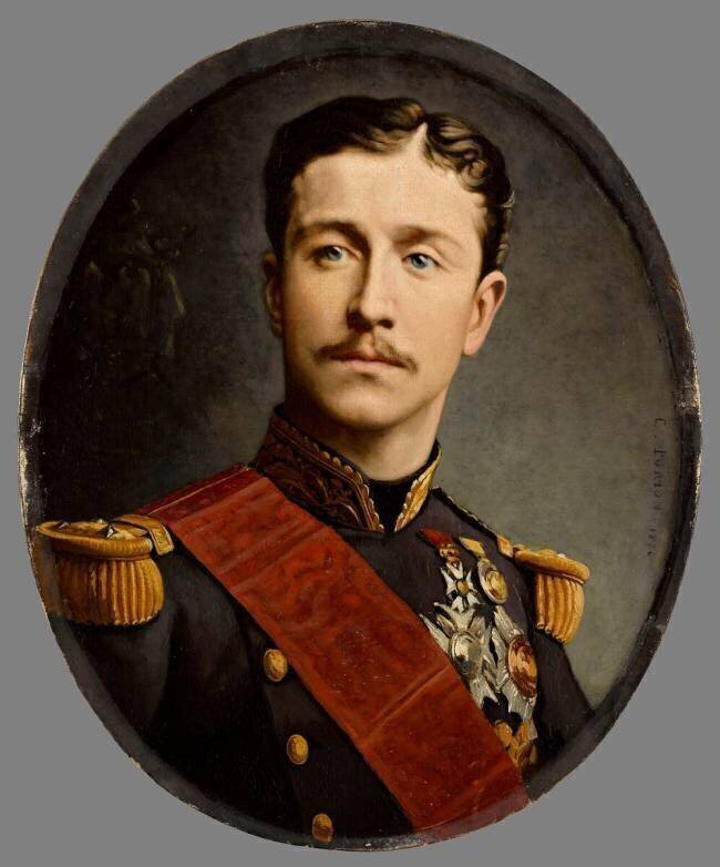 Le Prince impérial en buste Charles Porion