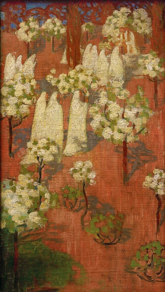 Le printemps vierge Maurice Denis