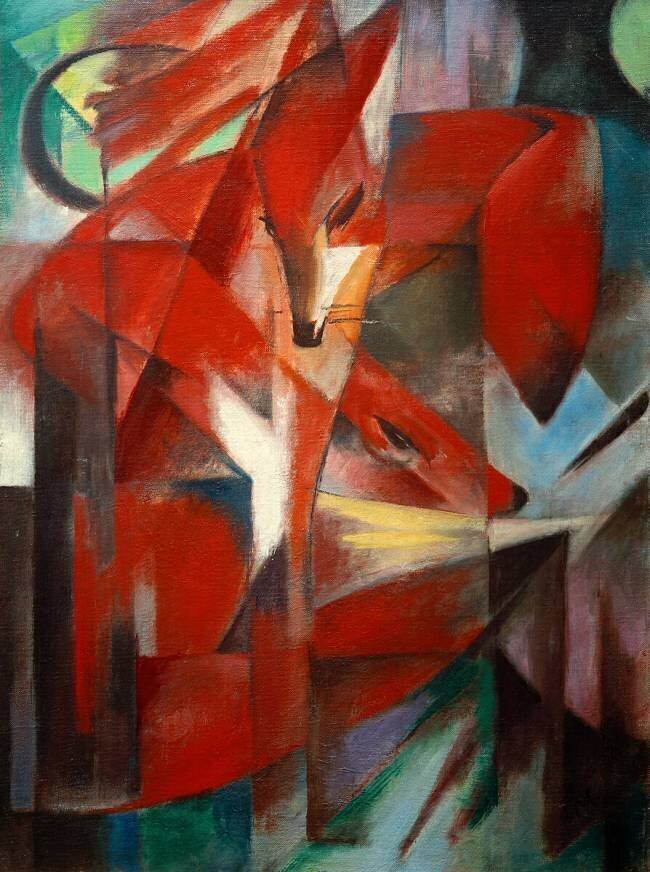 Le Renard Franz Marc
