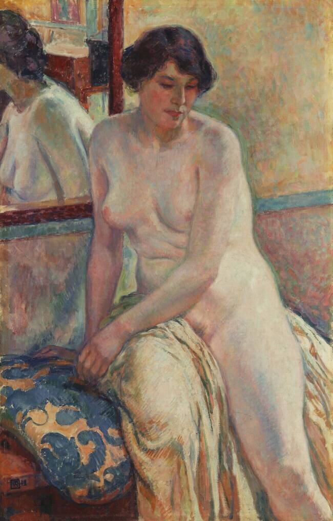 Le repos du modèle Theo van Rysselberghe