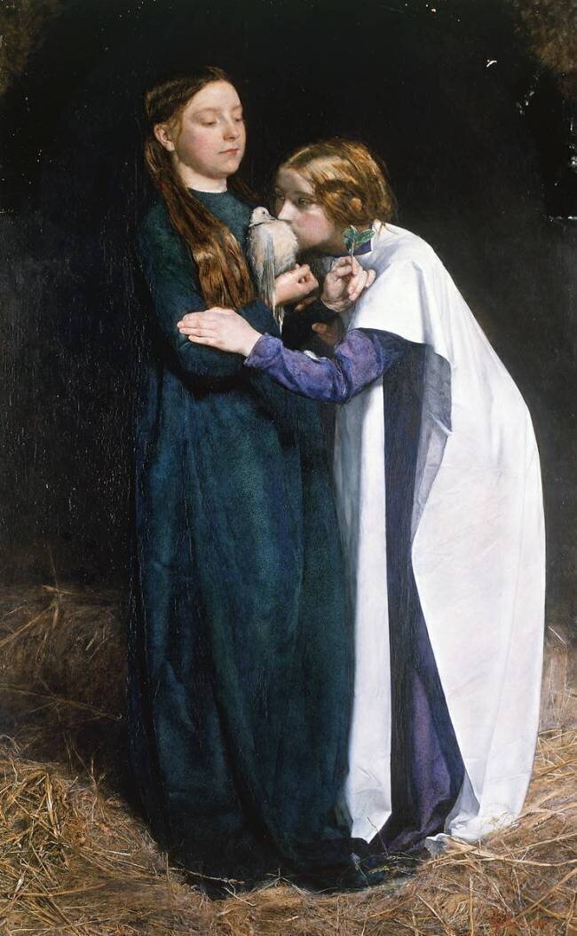 Le Retour de la Colombe à l'Arche de Noé John Everett Millais