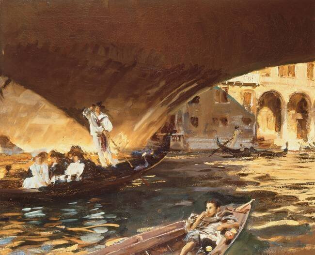 Le Rialto, Venise John Singer Sargent