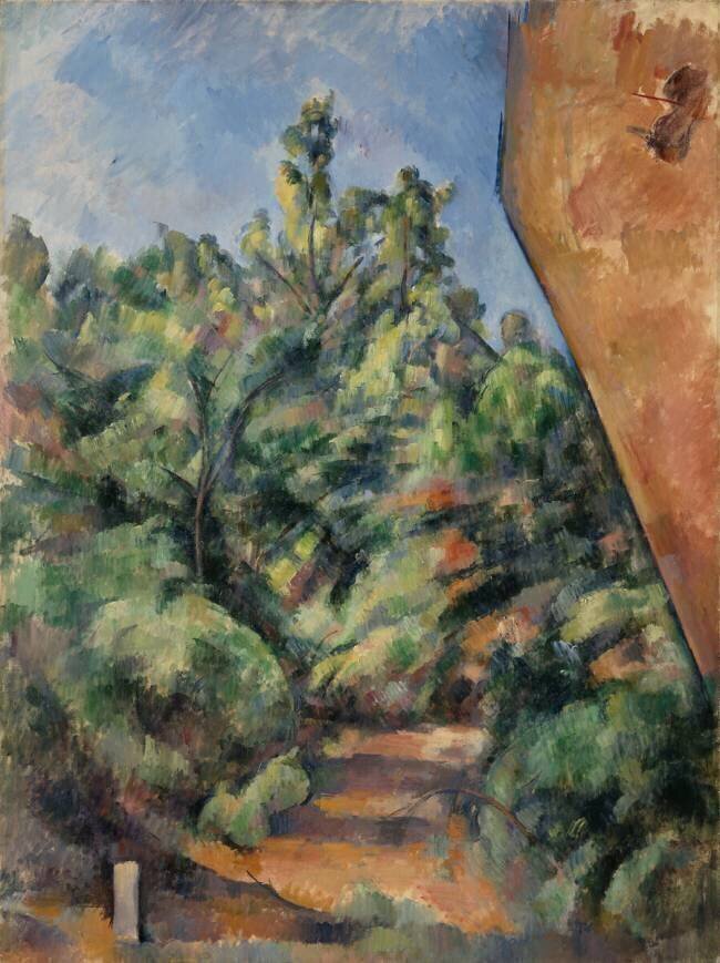 Le rocher rouge Paul Cézanne