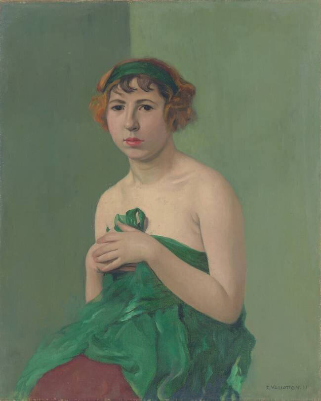 Le Ruban Vert Félix Vallotton