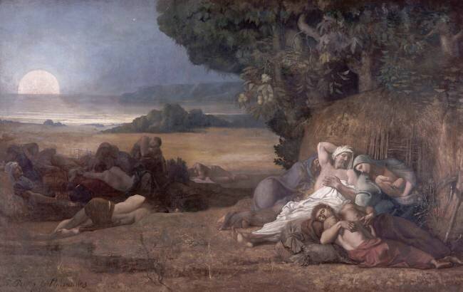 Le sommeil Pierre Puvis de Chavannes