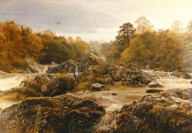 Le Son de Plusieurs Cours d'Eau John Everett Millais