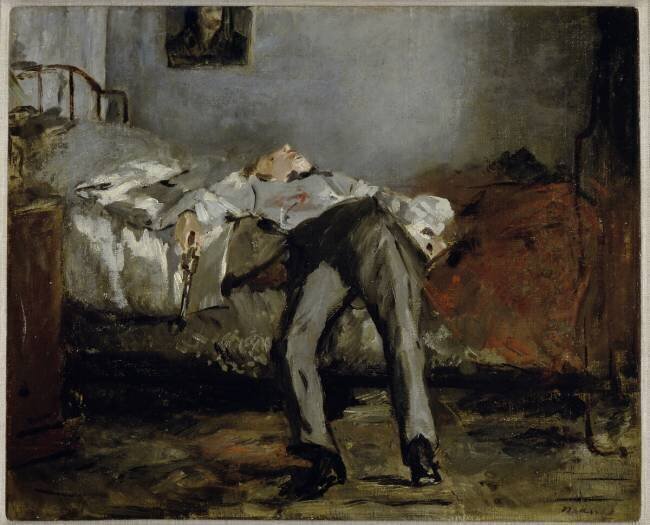 Le Suicidé Edouard Manet