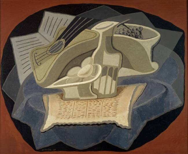 Le Tapis bleu Juan Gris