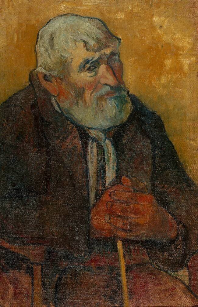 Le vieillard au bâton Paul Gauguin
