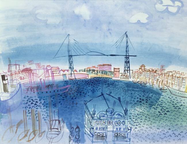Le Vieux Port de Marseille Raoul Dufy