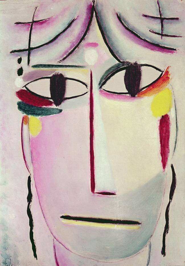 Le visage du Rédempteur Alexej von Jawlensky
