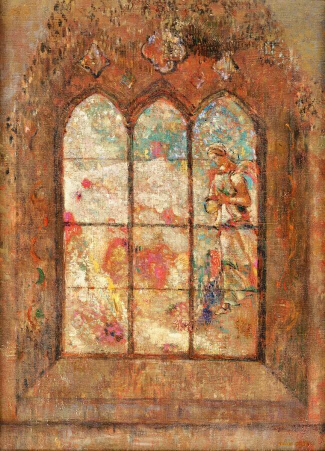 Le vitrail Odilon Redon