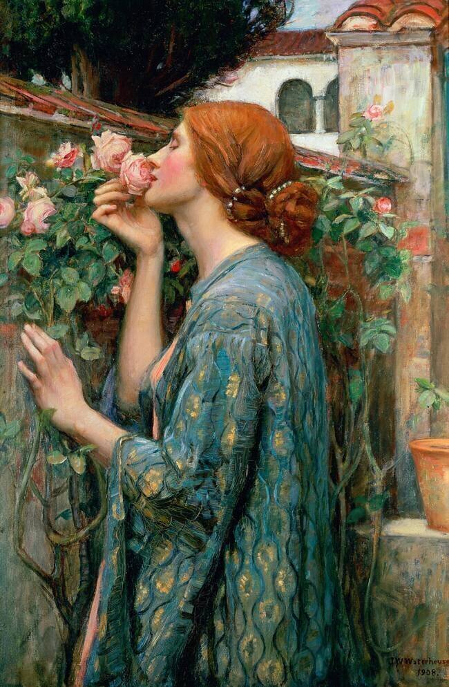 L'âme de la rose John William Waterhouse