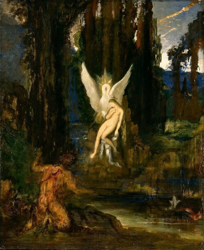 Léda Gustave Moreau