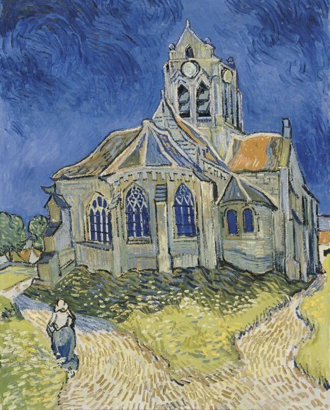 L'église d'Auvers-sur-Oise Vincent van Gogh
