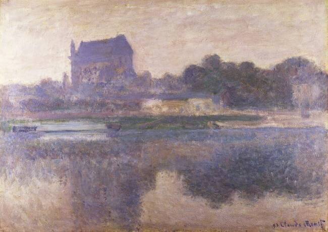L'église de Vernon dans le brouillard Claude Monet