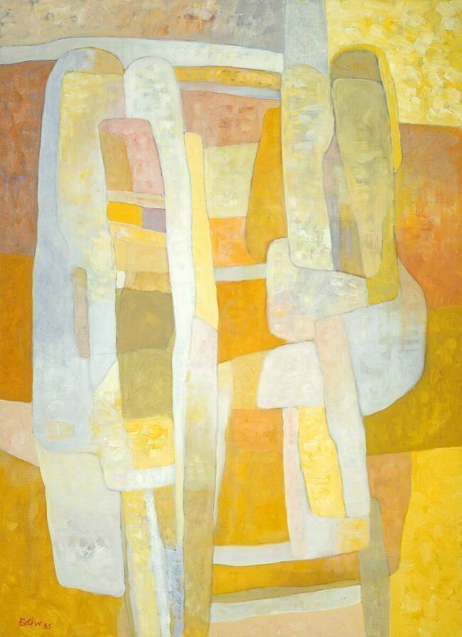 Les amants transparents, 1985 Maurice Estève