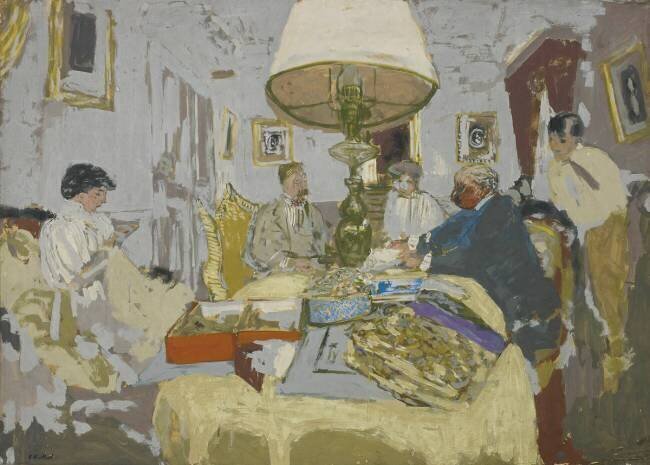 Les Amis autour de la table, Saint-Jacut Edouard Vuillard
