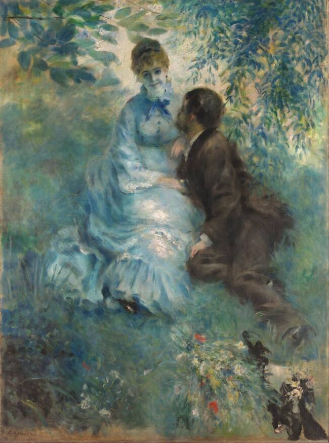 Les Amoureux Auguste Renoir