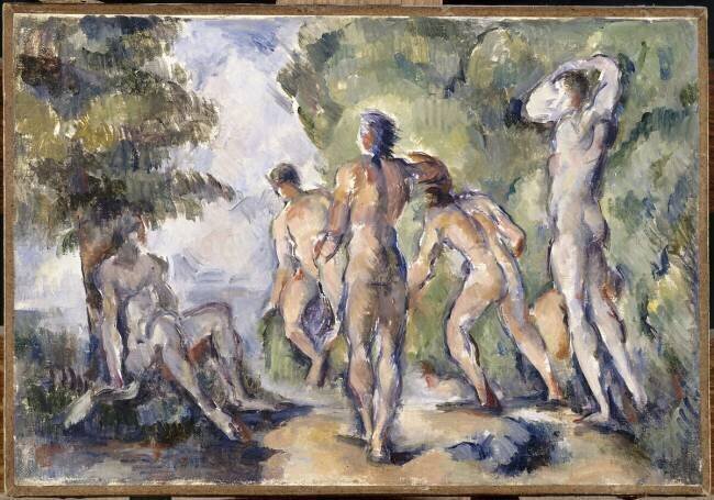 Les baigneurs Paul Cézanne