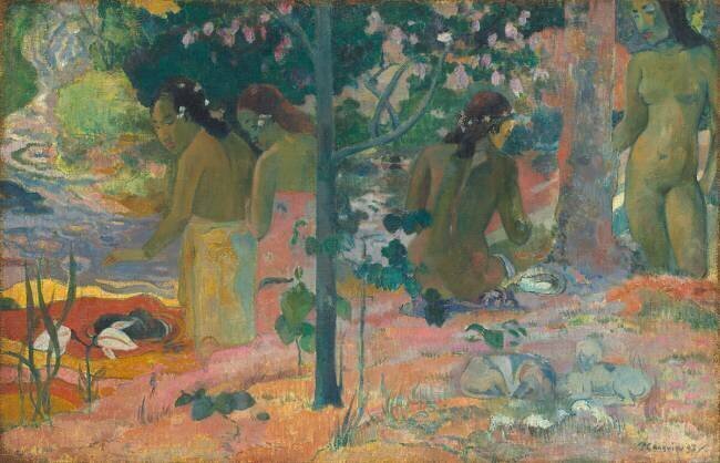 Les baigneuses Paul Gauguin