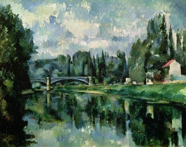 Les bords de Marne à Créteil Paul Cézanne