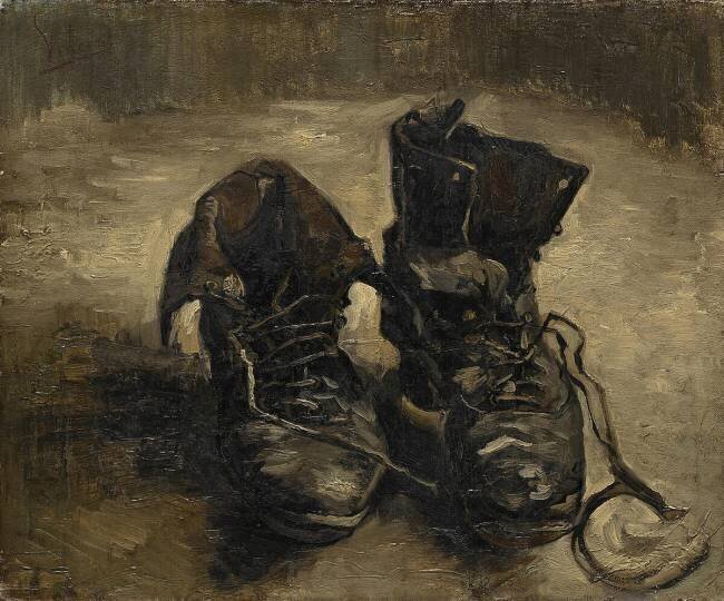 Les bottes noires Vincent van Gogh