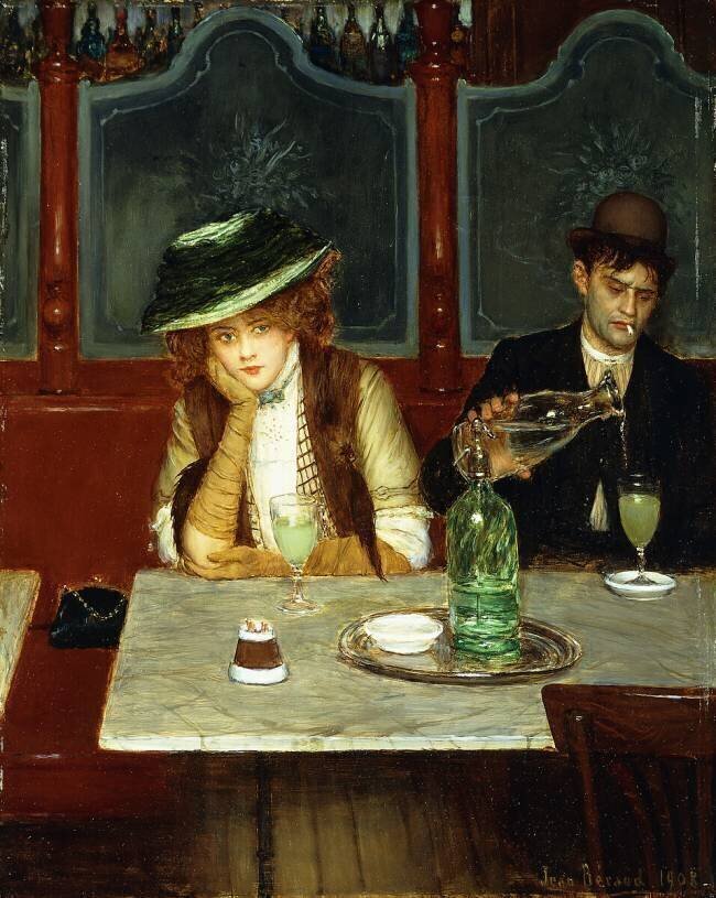 Les buveurs d'absinthe Jean Béraud