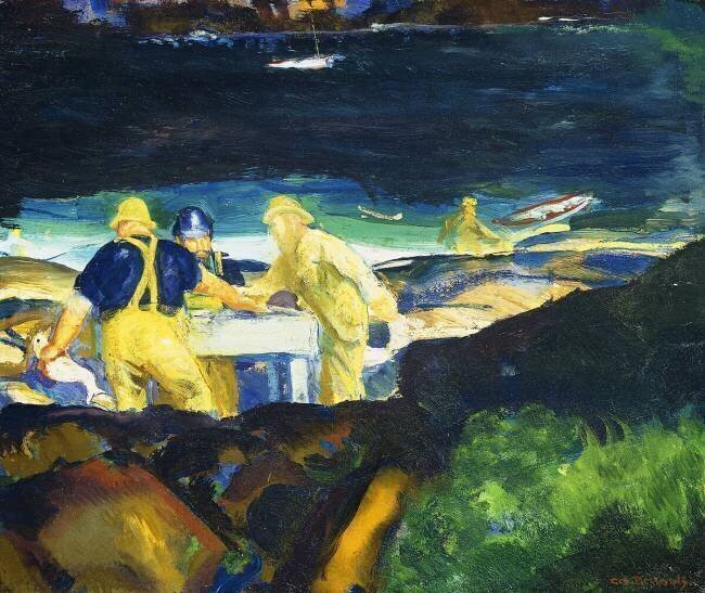 Les casiers à homards George Wesley Bellows