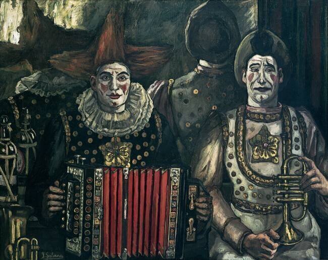 Les clowns Jose Gutierrez Solana