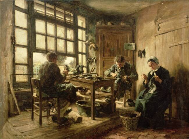 Les cordonniers Léon Lhermitte