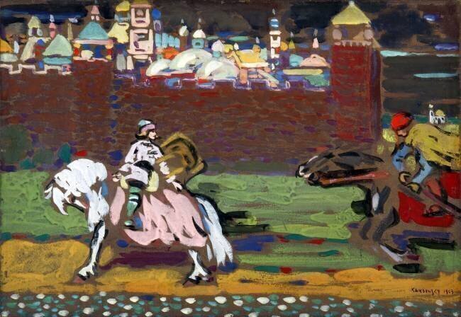 Les croisés Wassily Kandinsky