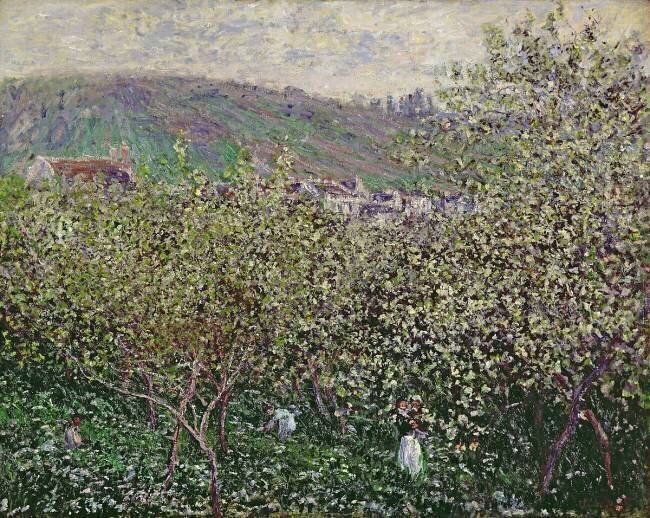 Les cueilleurs de fruits Claude Monet