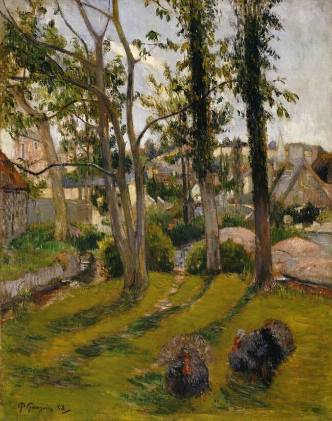 Les dindons Paul Gauguin